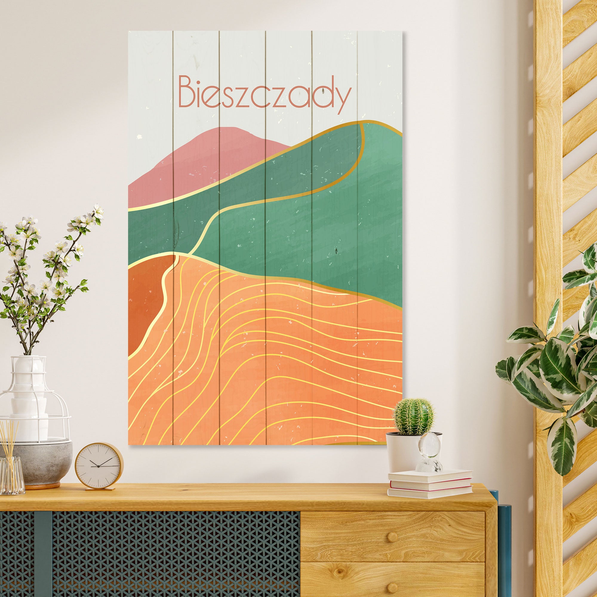 Bild Wood Bieszczady-30x40 cm