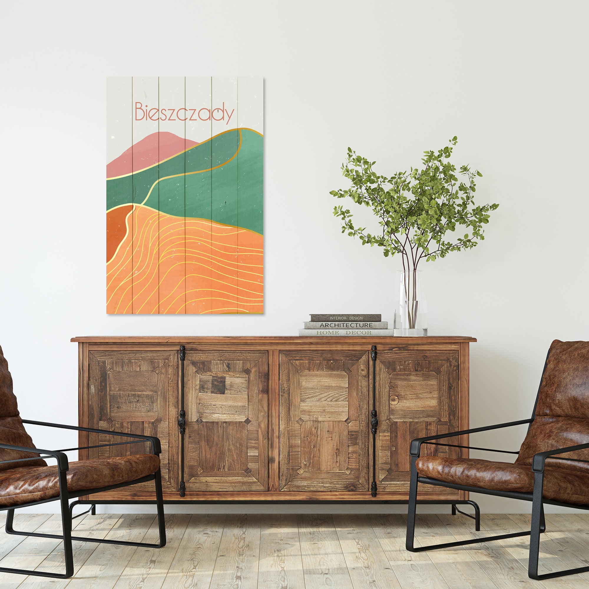 Bild Wood Bieszczady-30x40 cm