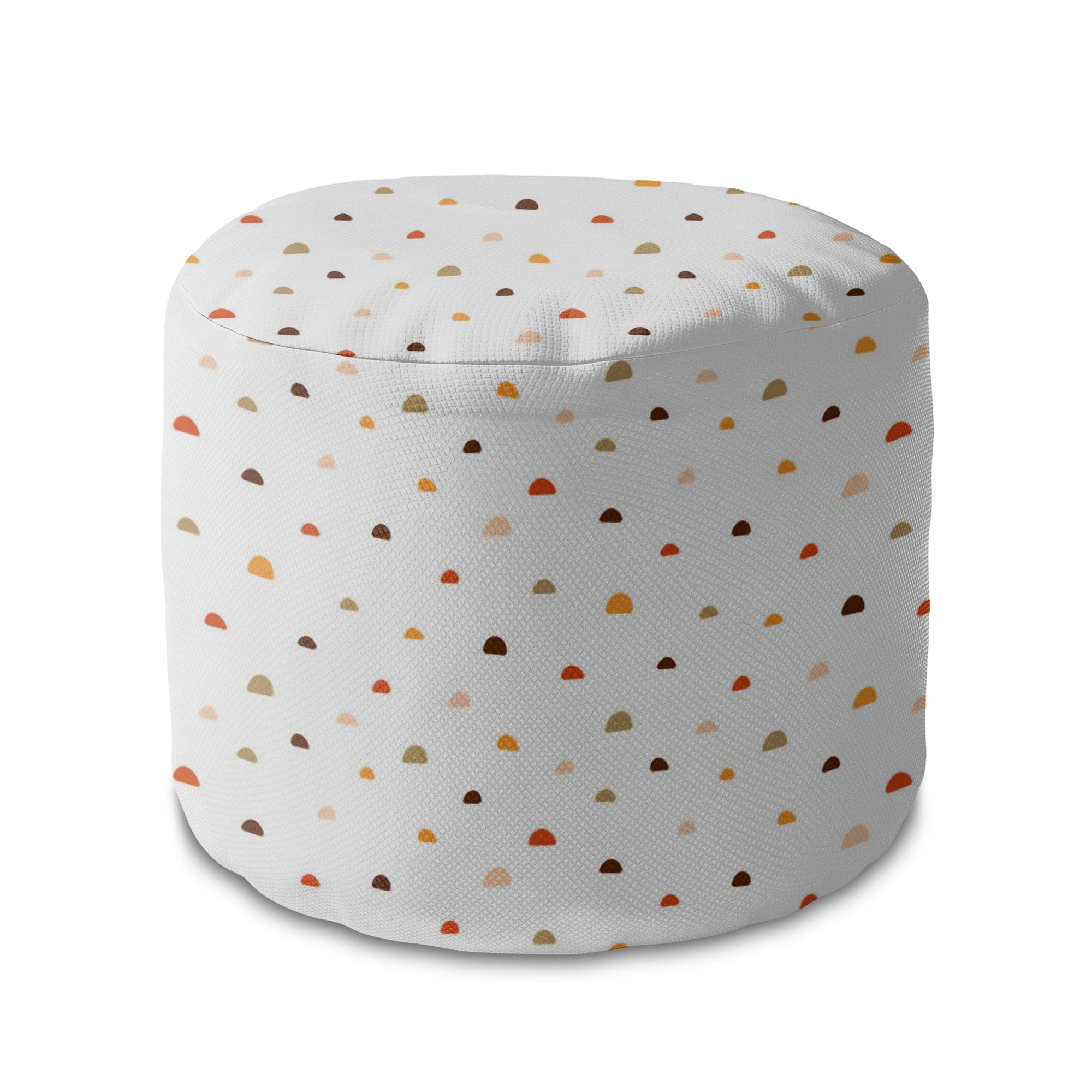 Puf okrągły podnóżek Doodle Shapes