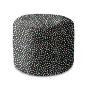 Puf okrągły podnóżek Multicolor Polka Dots