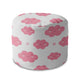 Runder Hocker Fußhocker Cloudy Sunny