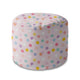 Runder Hocker Fußhocker Pastel Confetti Dots