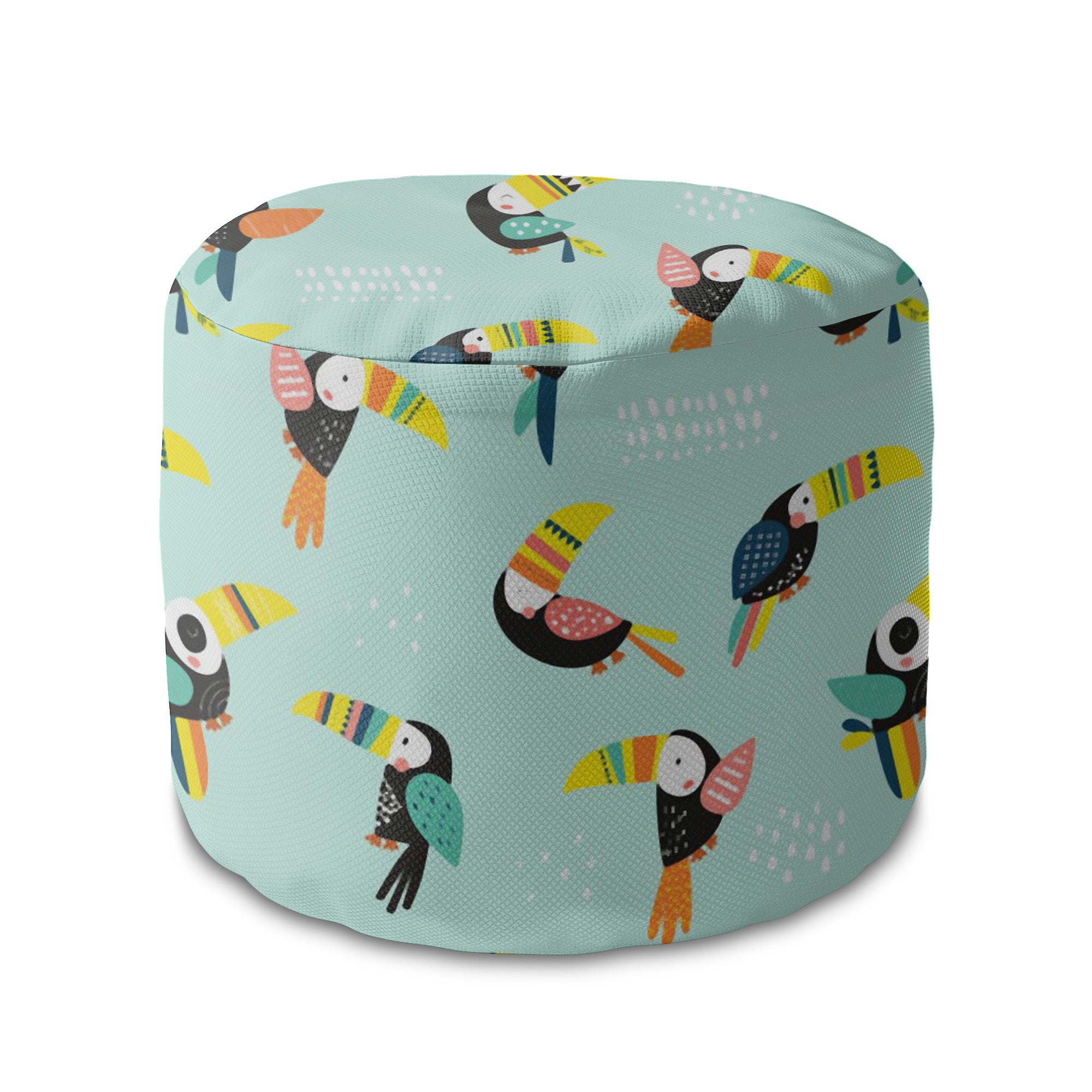 Puf okrągły podnóżek Toucans