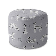 Puf okrągły podnóżek Cartoon Dalmatian-Oxford