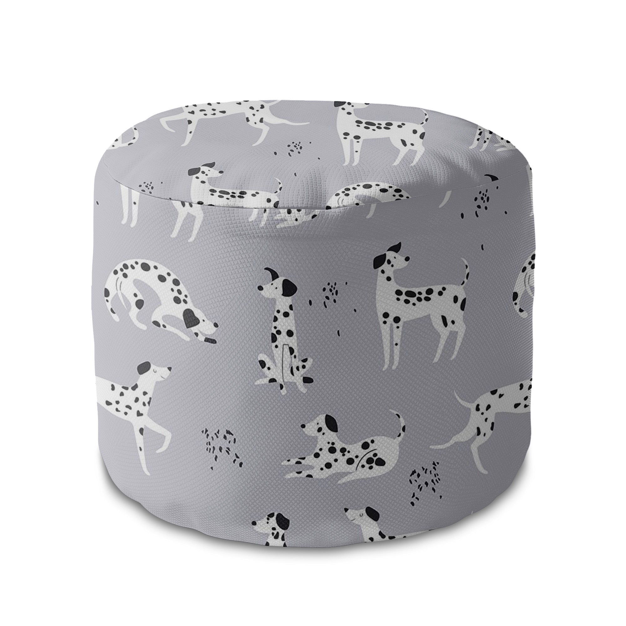 Puf okrągły podnóżek Cartoon Dalmatian