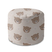 Puf okrągły podnóżek Cute Bear-Oxford