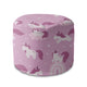 Round pouf footstool Unicorns and Clouds-Oxford