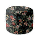 Runder Hocker Fußstütze Dark Jungle Exotic-Panama