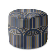 Puf okrągły podnóżek Deco Pattern-Oxford