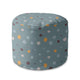 Puf okrągły podnóżek  Colorful Dots-Velvet