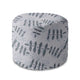 Puf okrągły podnóżek  Splash Floral Pattern-Velvet