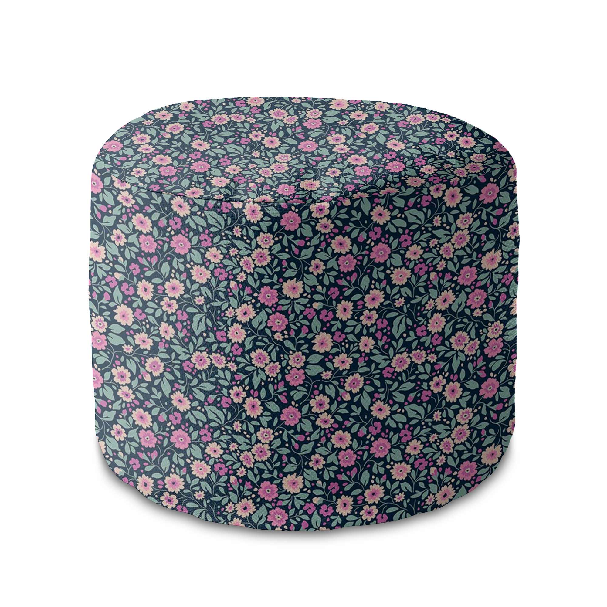 Puf okrągły podnóżek Sweet Meadow-Velvet