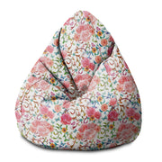 Puf Pearshape Motyle z Kwiatami-S-Velvet
