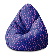 Puf Pearshape Pink Spots-S-Velvet