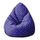 Puf Pearshape Pink Spots