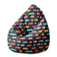 Puf Pearshape Random Shapes-M-Velvet