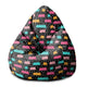 Puf Pearshape Random Shapes-S-Velvet