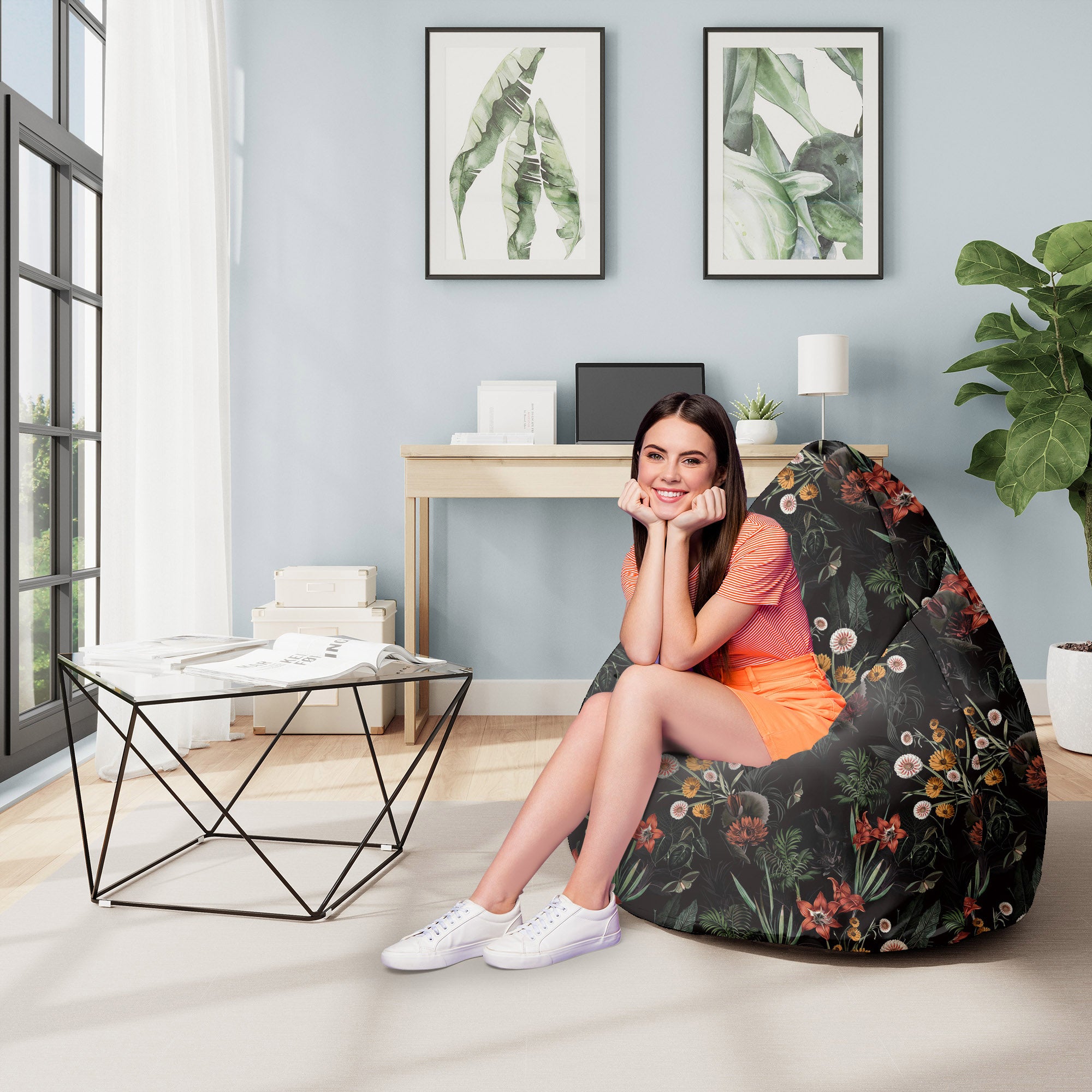 Puf Pearshape Reborn Jungle-M-Velvet
