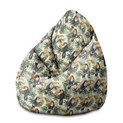 Puf Pearshape  Toucans Jungle-M-Velvet