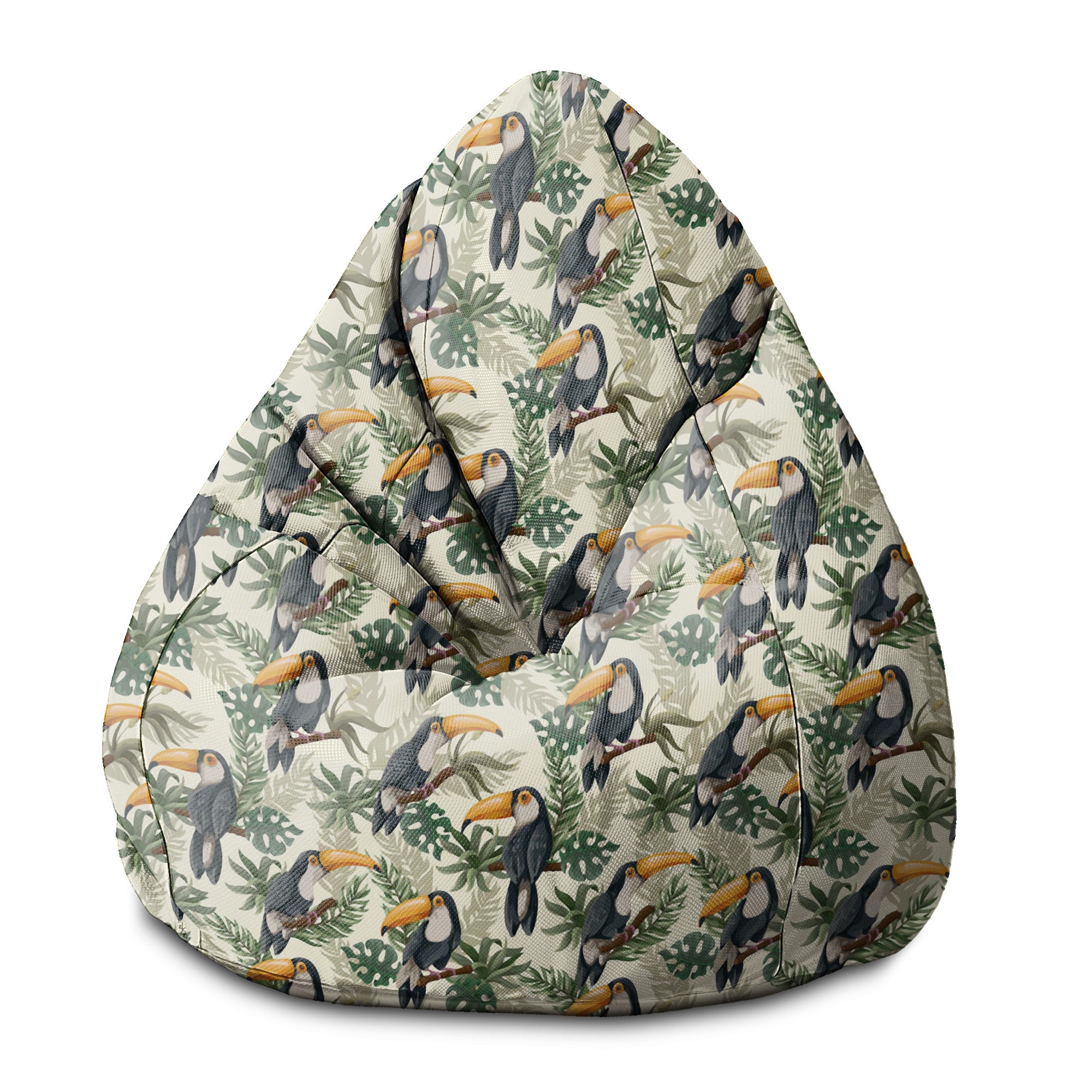 Puf Pearshape  Toucans Jungle