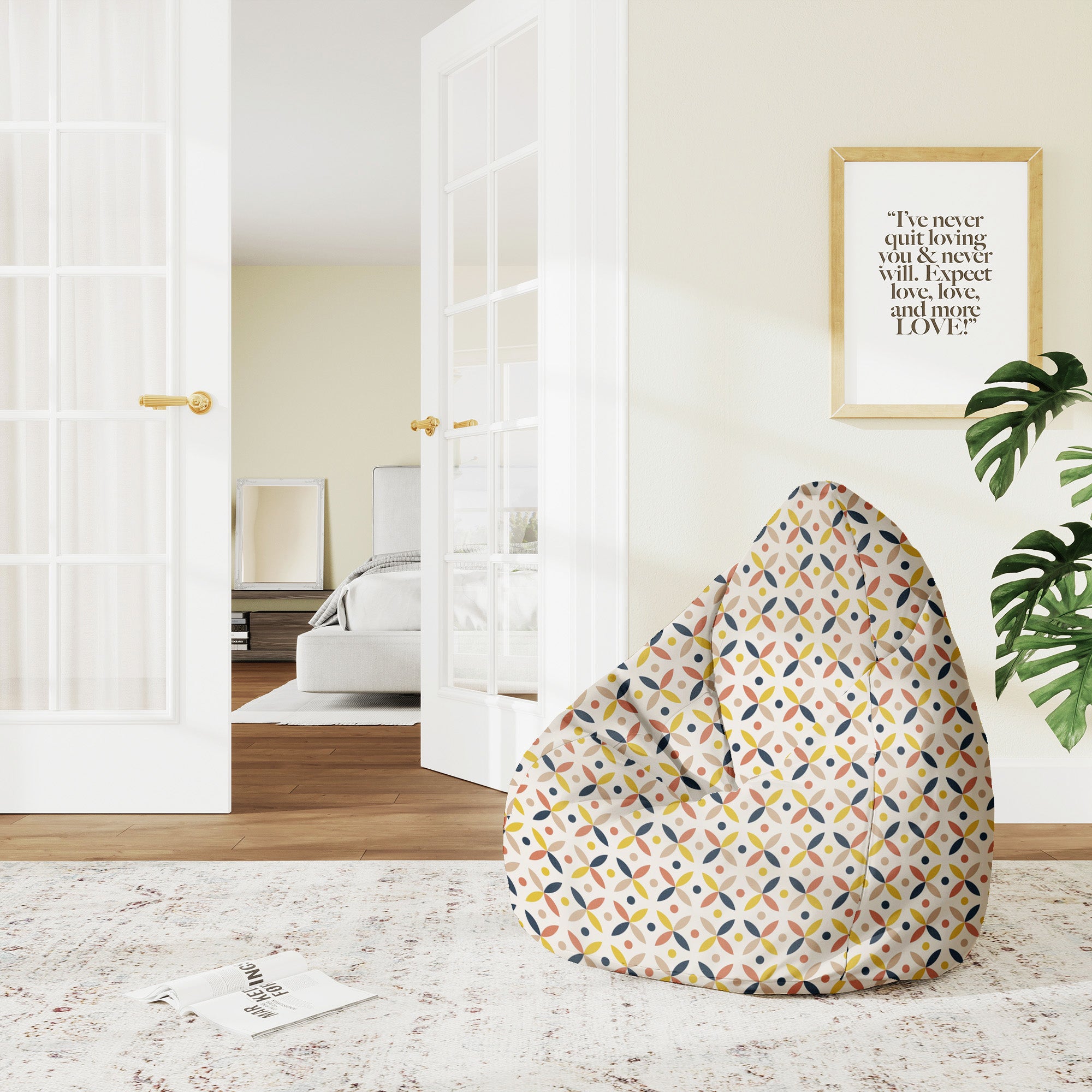 Puf Pearshape  Scandinavian Design-M-Oxford