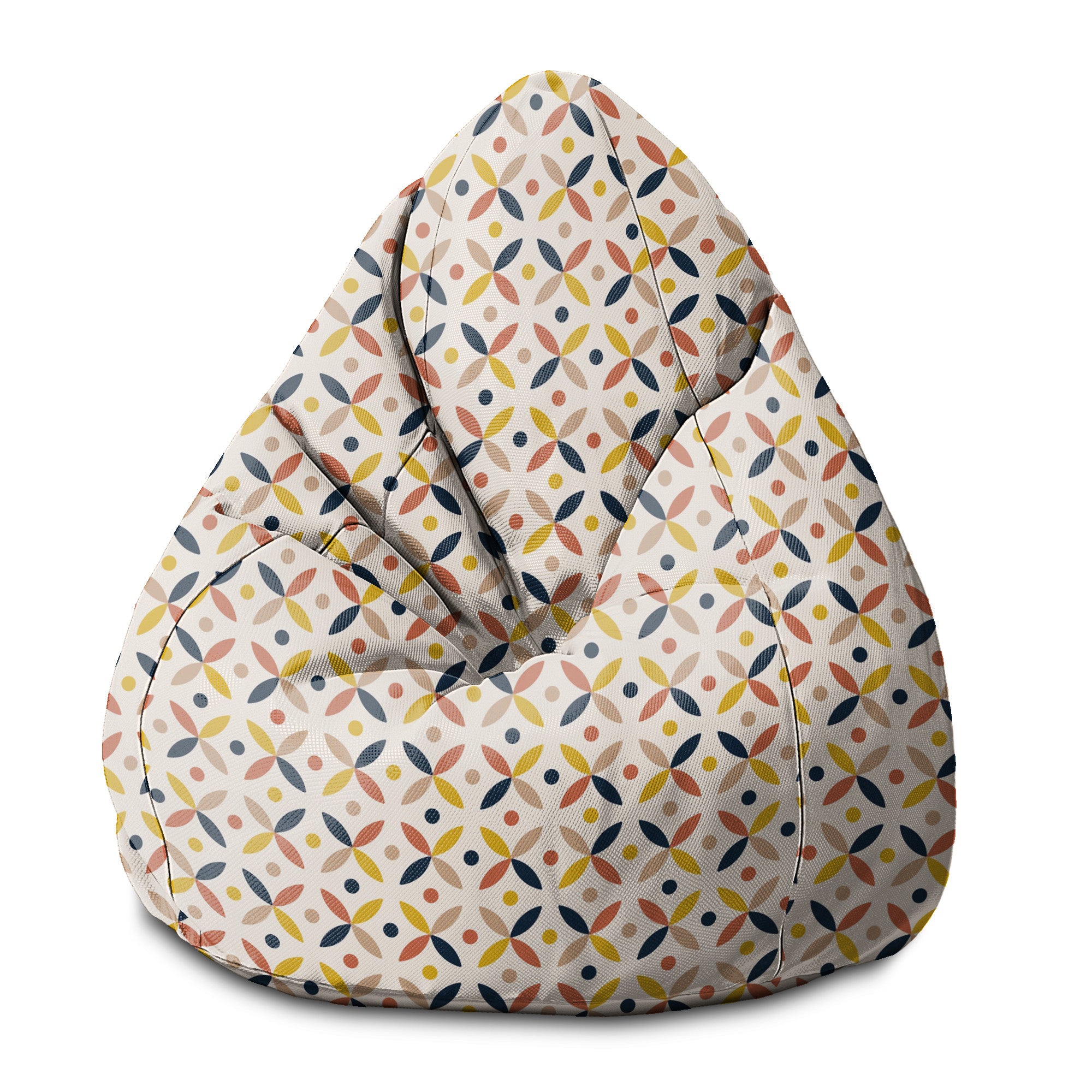 Puf Birnenform Skandinavisches Design-S-Samt