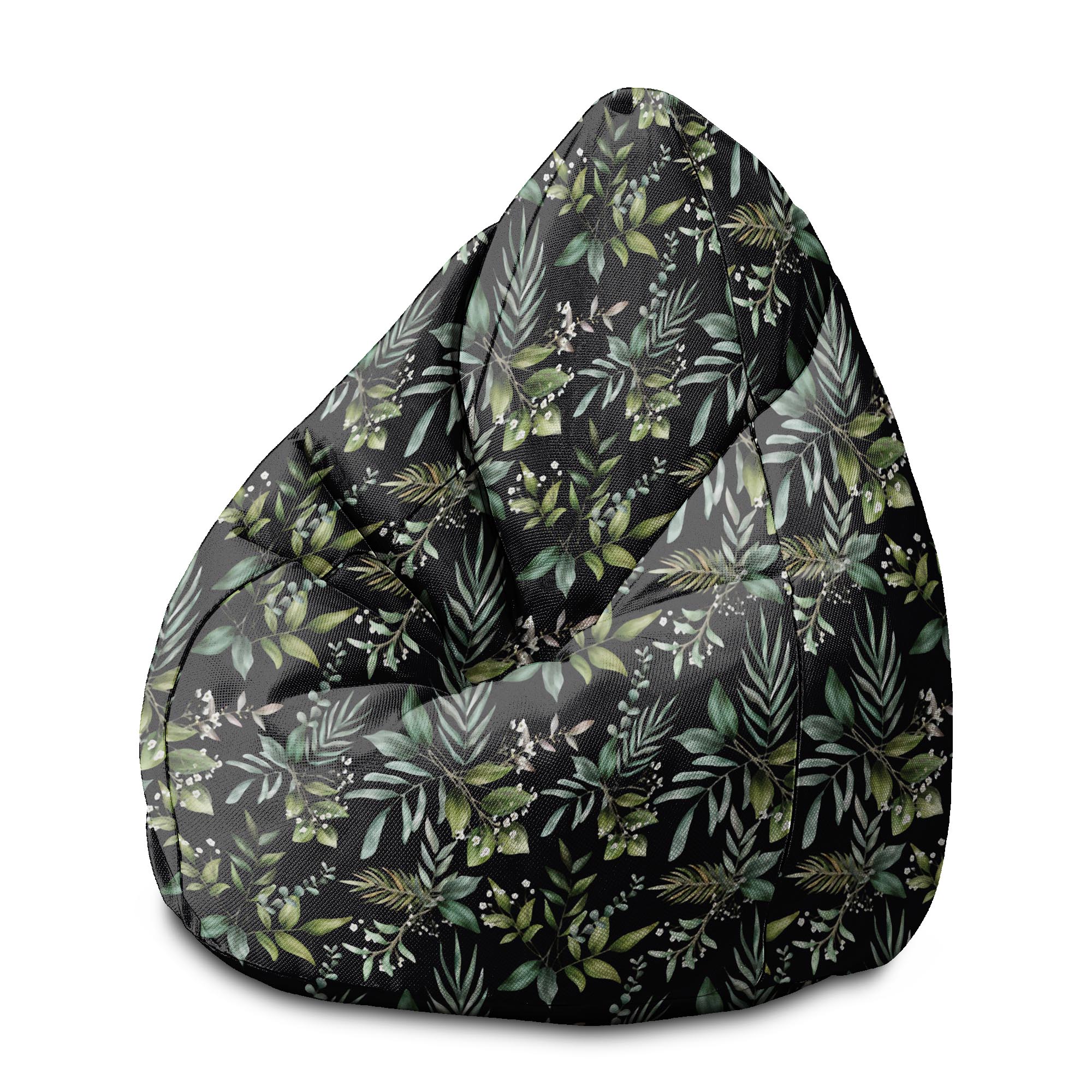 Puf Pearshape  Watercolor Elegant Floral-M-Oxford