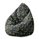 Puf Pearshape  Watercolor Elegant Floral-M-Oxford