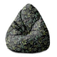 Puf Pearshape  Watercolor Elegant Floral-S-Velvet