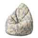 Sitzsack Pearshape Goldene Blätter-M-Oxford