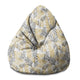 Sitzsack Pearshape Goldene Blätter-S-Oxford