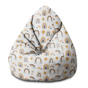 Puf Pearshape Cartoon Rainbow and Sun-S-Oxford