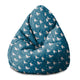 Sitzsack Birnenform Magisches Pinkes Einhorn-S-Samt