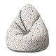 Puf Pearshape Pastel Dots-S-Oxford
