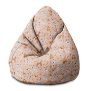 Puf Pearshape Pink Cartoon Dogs-S-Velvet