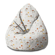 Puf Pearshape Autumn Mushroom-S-Oxford