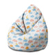 Pearshape Cute Sky-M Oxford Pouf