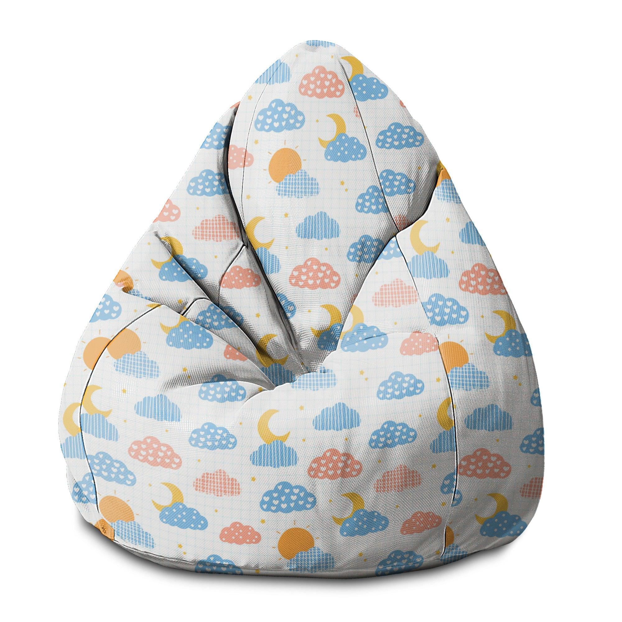 Puf Pearshape Cute Sky-M-Velvet