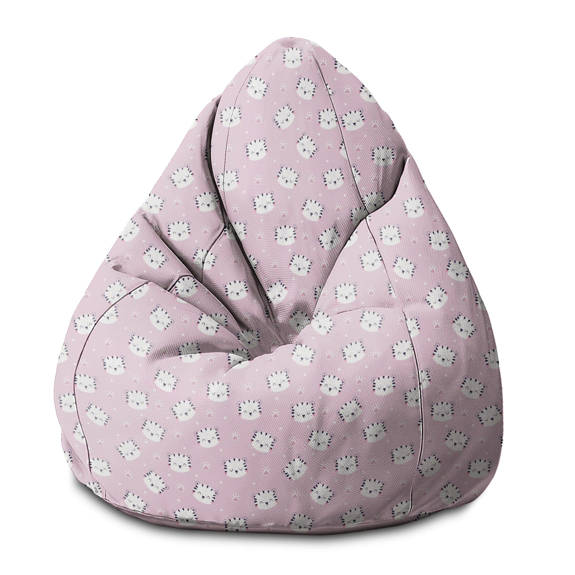 Puf Pearshape Cute Tiger Paws-S-Oxford