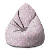 Puf Pearshape Cute Tiger Paws-M-Velvet