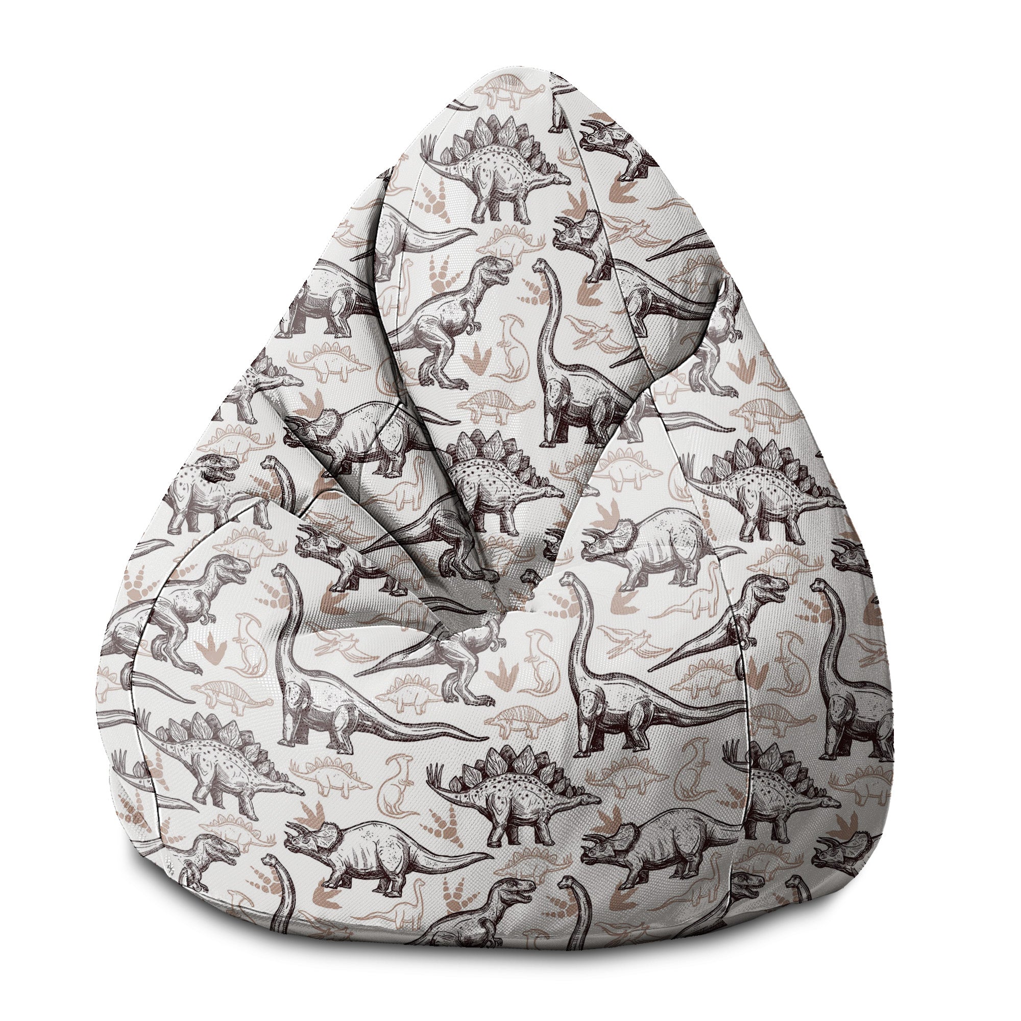 Puf Pearshape Dinosaurs Footprints-S-Oxford