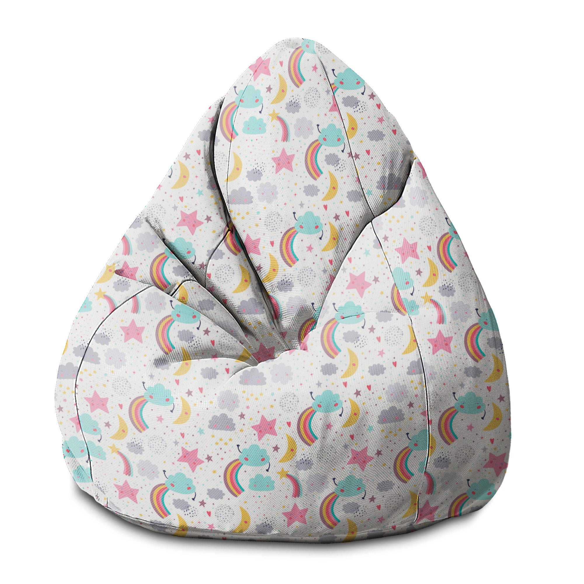 Pearshape Happy Sky Pouf