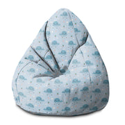 Puf Pearshape Happy Whale