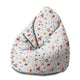 Puf Birnenform It's Fun in the Space-M-Samt