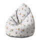 Puf Birnenform Ritter und Drache-M-Samt