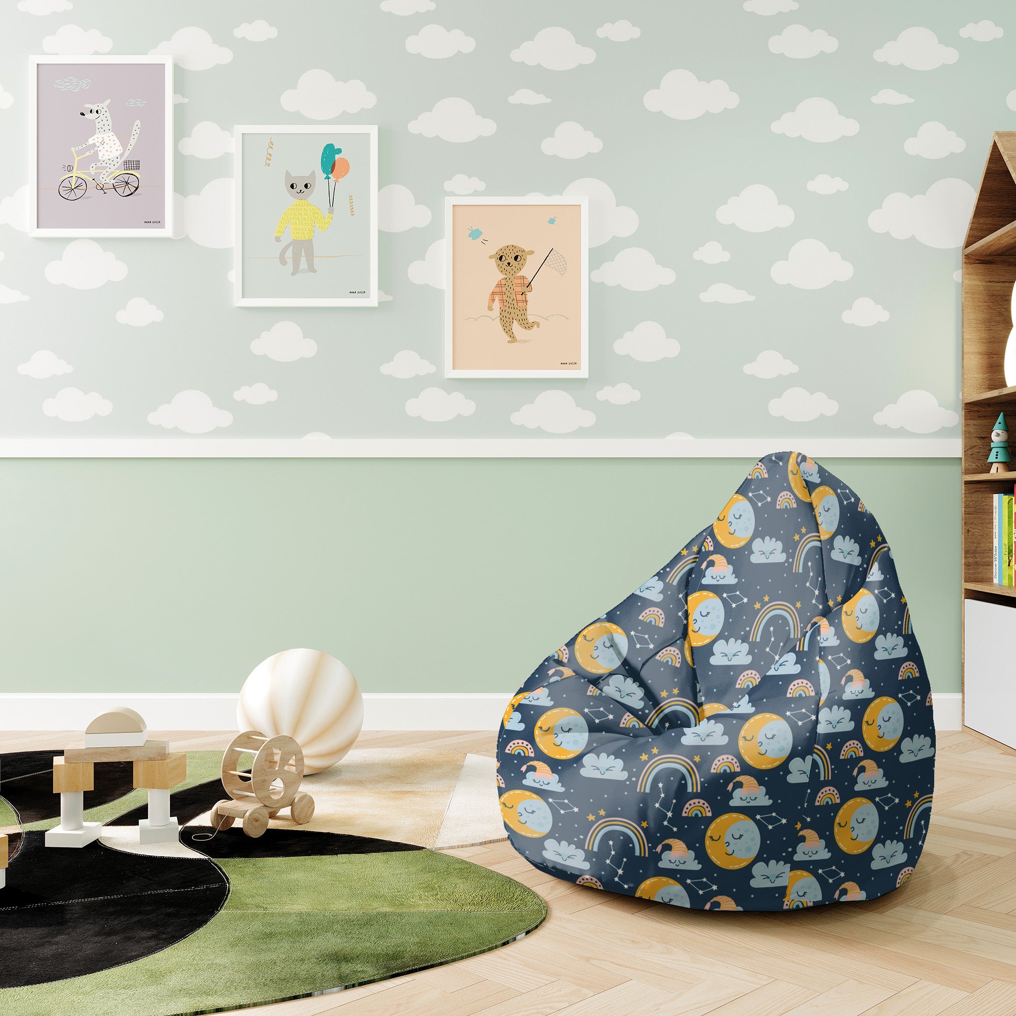 Puf Pearshape Night Night-S-Velvet