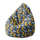 Puf Pearshape Night Sky-M-Velvet