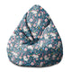Puf Pearshape Jednorožec v květinách-S-Velvet