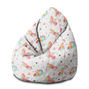 Puf Pearshape Unicorn Princess-M-Oxford