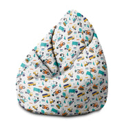 Puf Pearshape Vehicle Pattern-M-Velvet